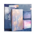 И Stal Mite Starry Sky Series Paper Note 4colors/Set Memo Pad Pap Paper Note Set для школьных принадлежностей